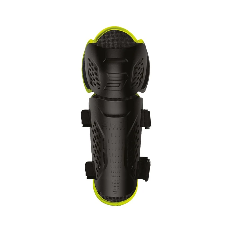 Genouillères SHOT Optimal 2.0 Black/Neon Yellow