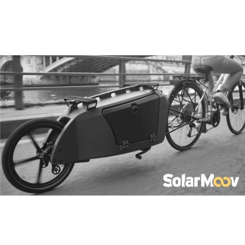 Remorque vélo sur tige de selle Kern SolarMoov