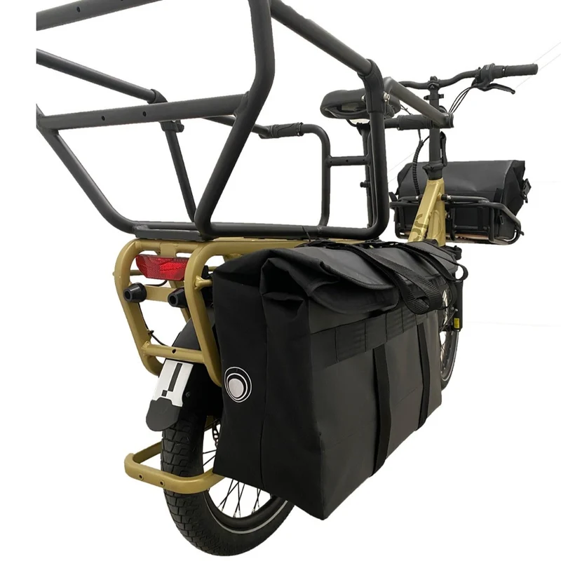 Sacoche pour vélo cargo longtail Clarijs universelle 58L
