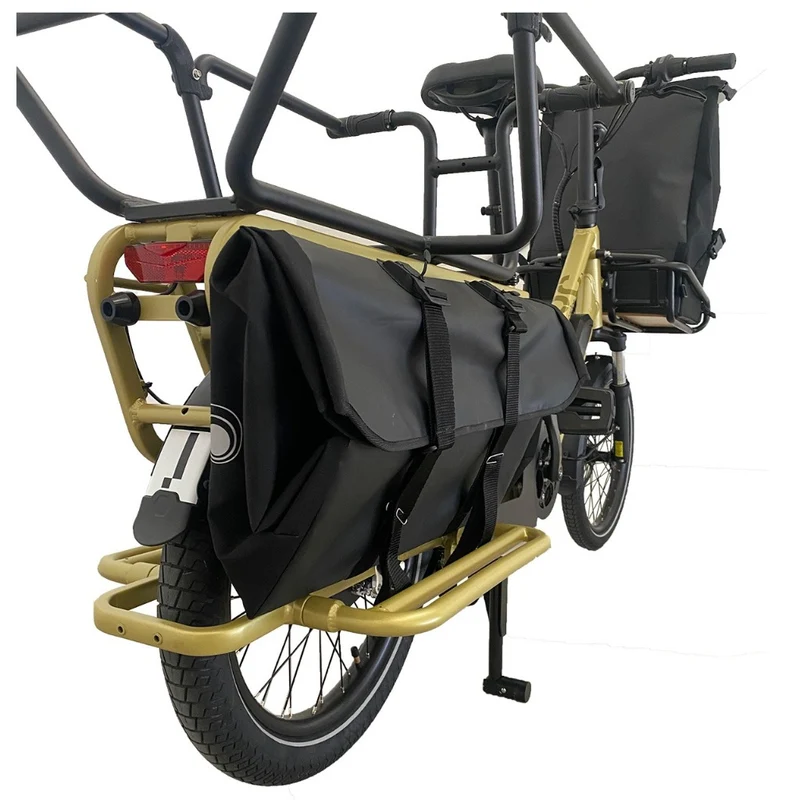 Sacoche pour vélo cargo longtail Clarijs universelle 58L