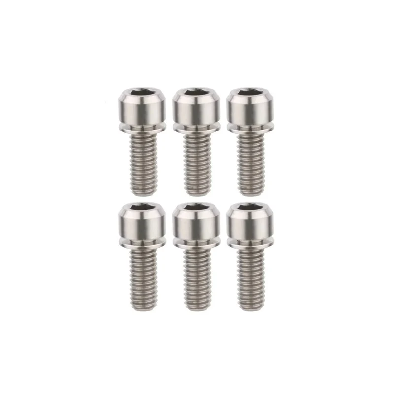 Kit Vis Titanium TITLE ST1 / ST2 Chrome (x6)