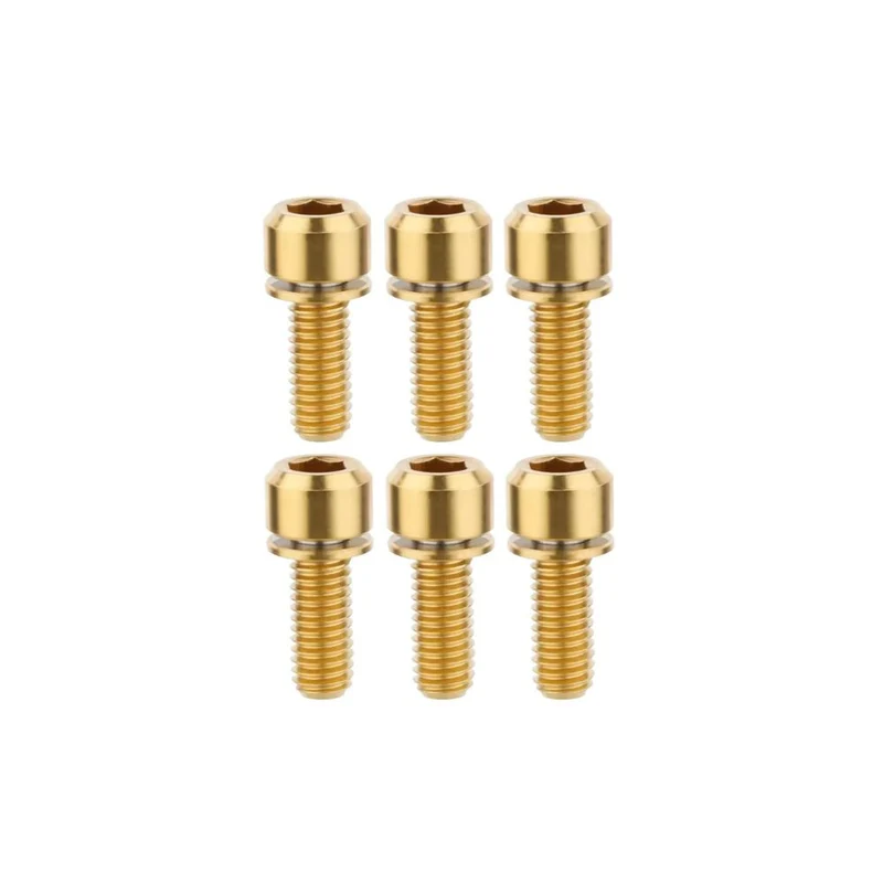Kit Vis Titanium TITLE ST1 / ST2 Or (x6)
