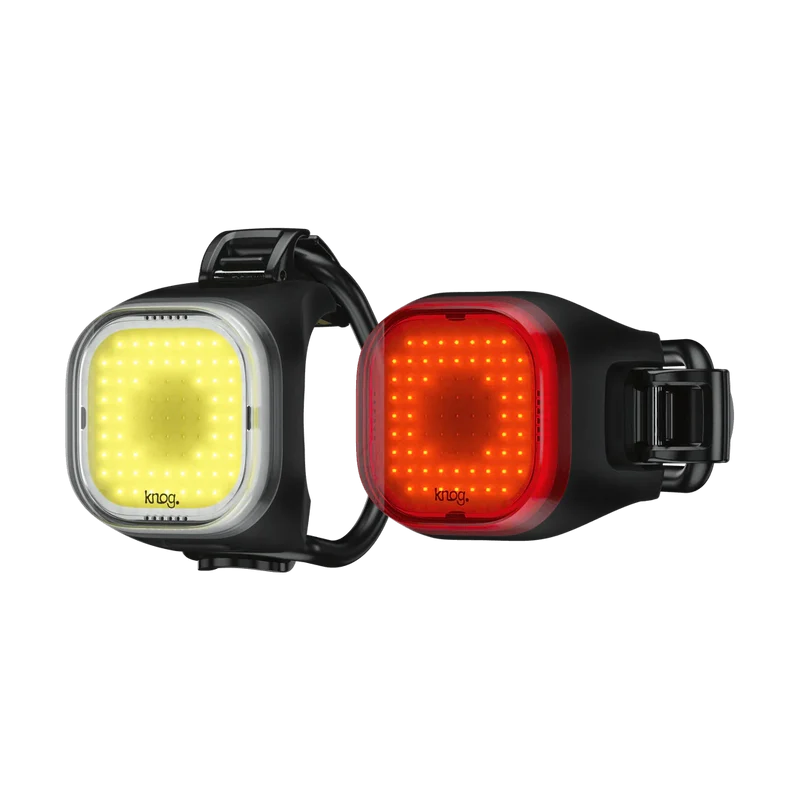 Knog Blinder Mini Square Twinpack Light Set