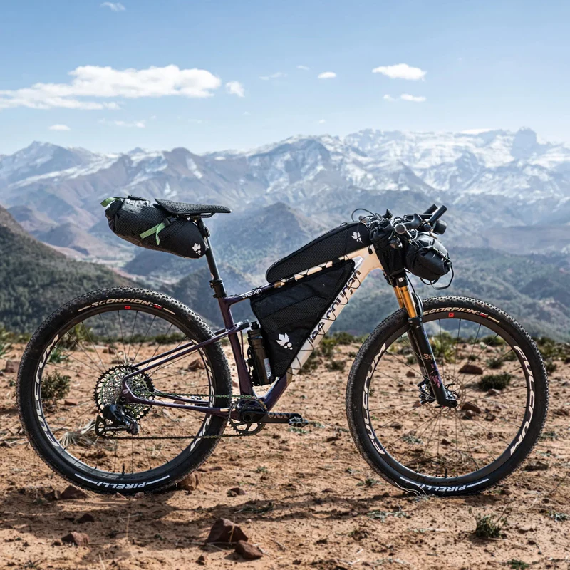Sacoche Top Tube ultra-distance Big Node Miss Grape