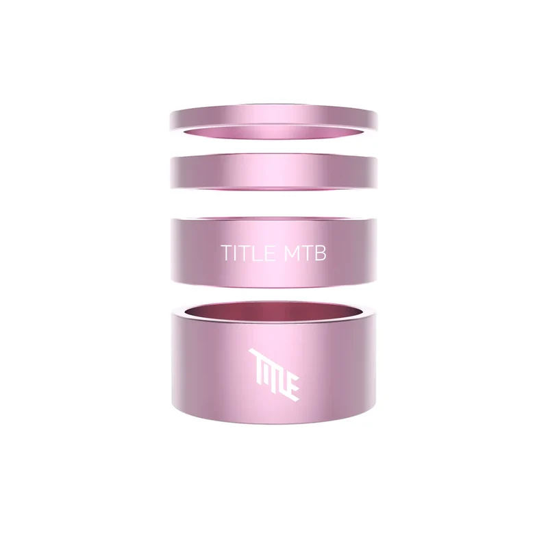 Entretoises De Direction TITLE Aluminium 1-1/8" Rose