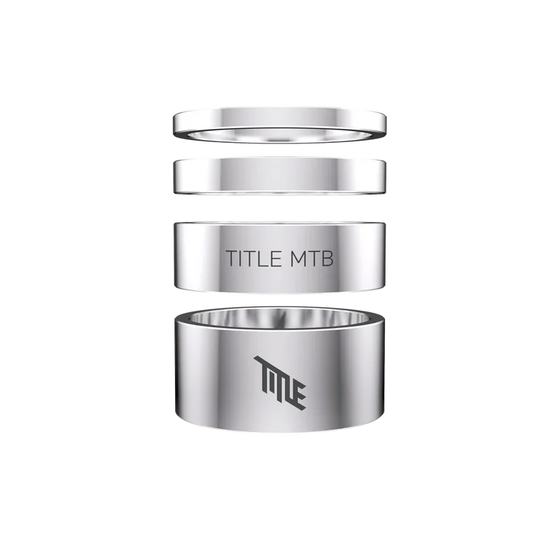 Entretoises De Direction TITLE Aluminium 1-1/8" Chrome