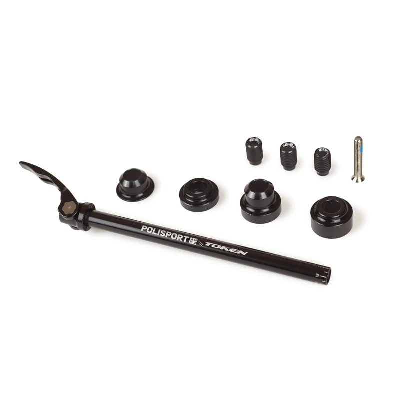 Axe traversant 12mm pour remorque Polisport