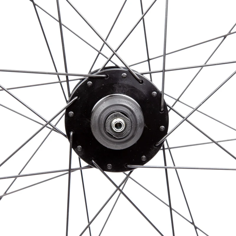 Roue vélo avant 28 pouces dynamo moyeu Alfine Shimano Centerlock