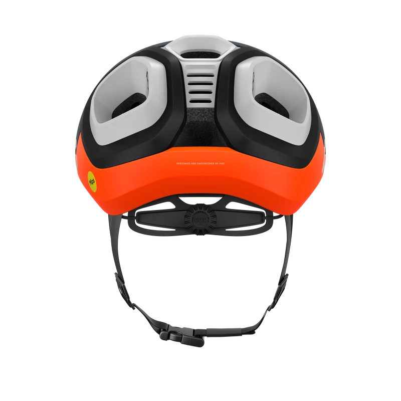 Casque Route POC AMIDAL Marine/Orange/Blanc Matt