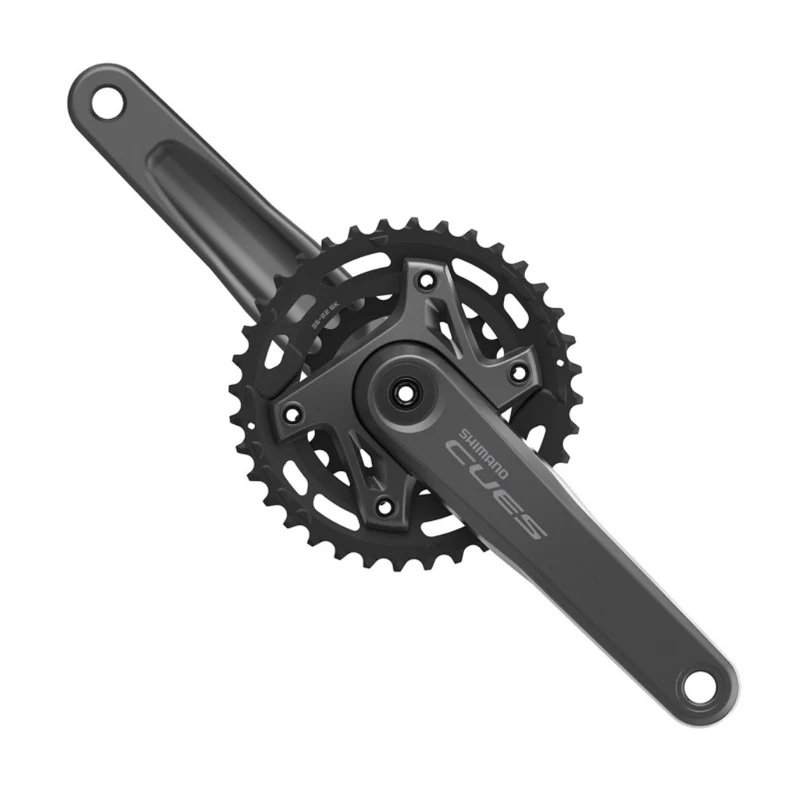 Pédalier double plateau Shimano CUES FC-U6000 BOOST 9/10/11 vitesses 36-22 dents