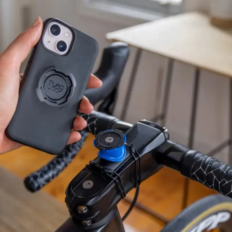 Support smartphone sur potence vélo Quad Lock