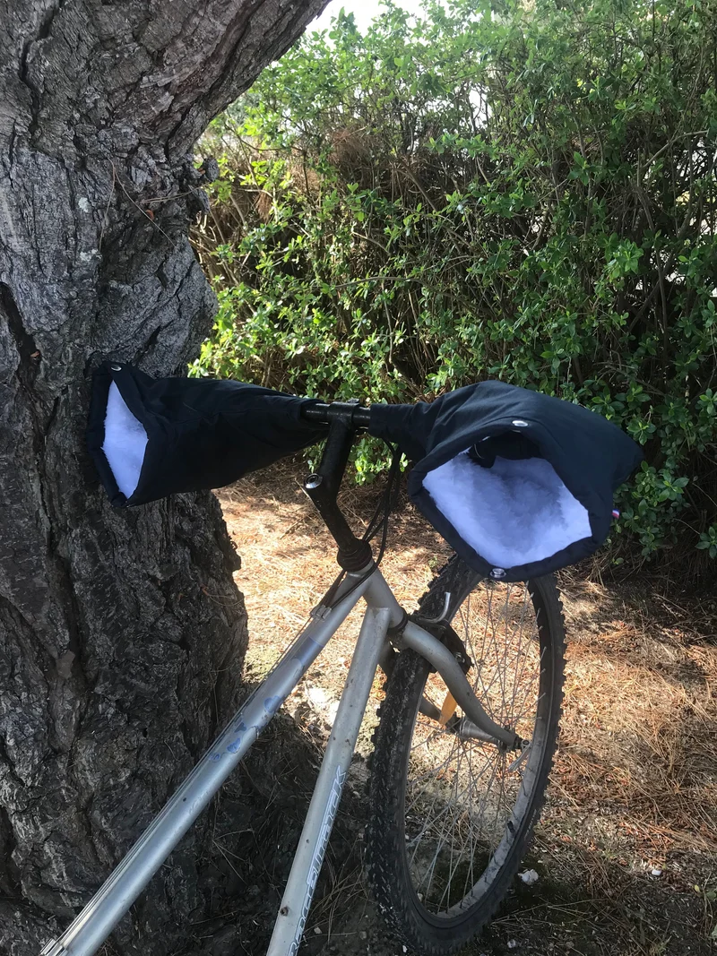 Manchons de vélo Léon pour guidon droit Suzon et Suzette