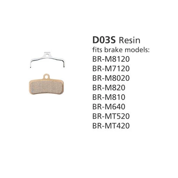 Shimano BR-M8020 Resin Pad and Spring