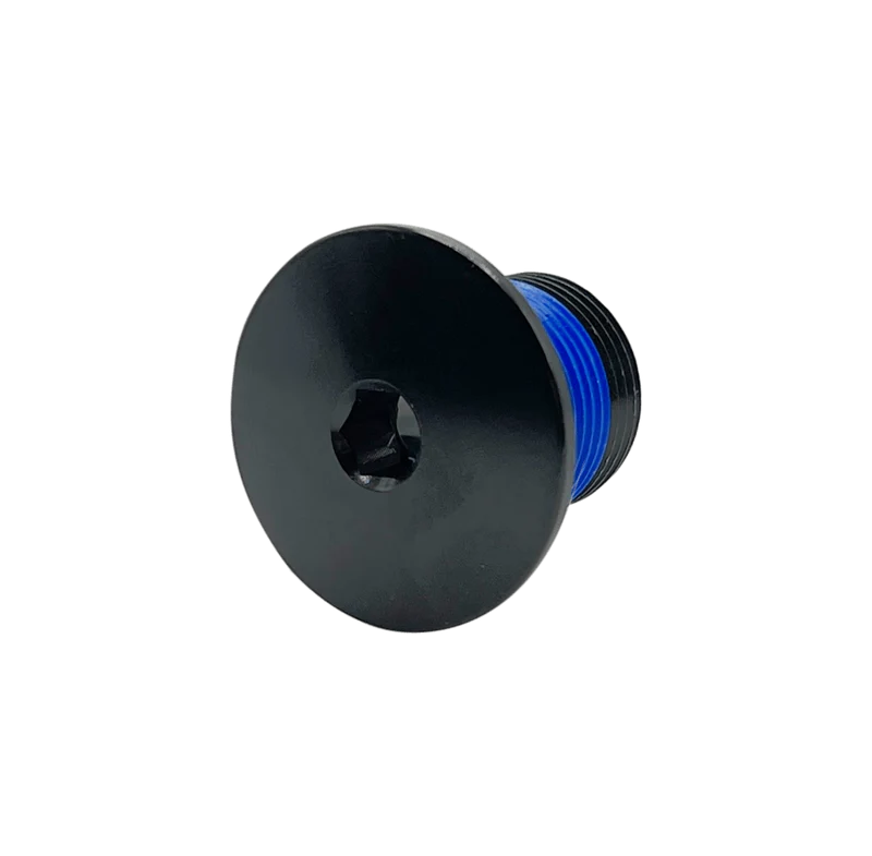 Samox Alloy Spindle Tension Bolt Cap M15 x 1.0 x 18.2mm - Black