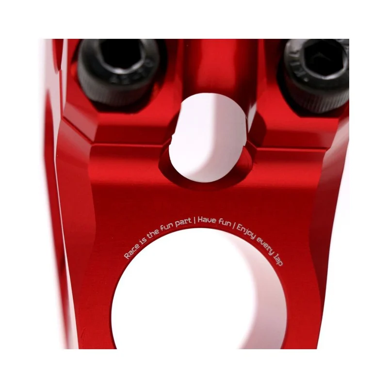 Potence PRIDE CAYMAN V2 Ø22.2mm Rouge