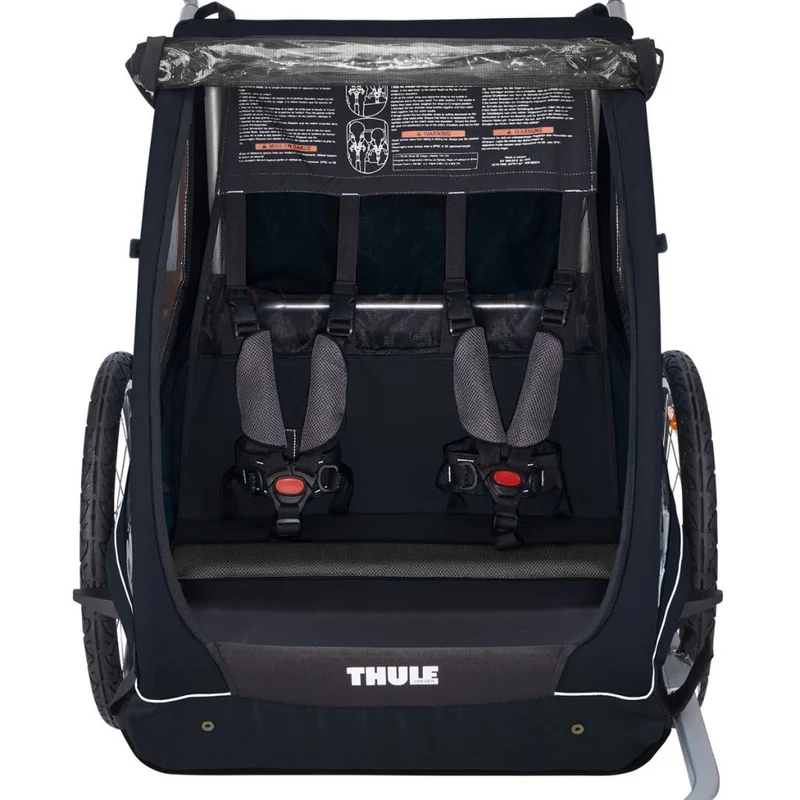 Remorque poussette 2 enfants pour vélo Thule Coaster XT