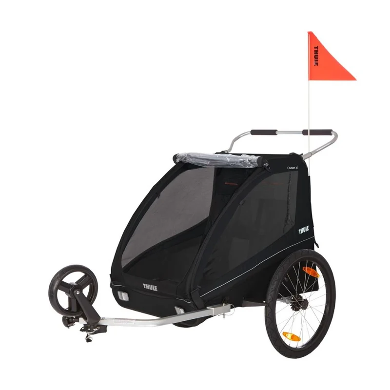 Remorque poussette 2 enfants pour vélo Thule Coaster XT