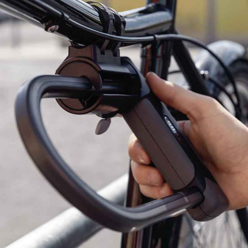 Fixation pour anse d'antivol diamètre de 12mm ou 13mm vélo Abus