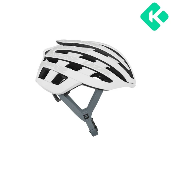 Casque Route LAZER Z1 KINETICORE Blanc Matt - Édition Limitée UYH Use Your Head + LED