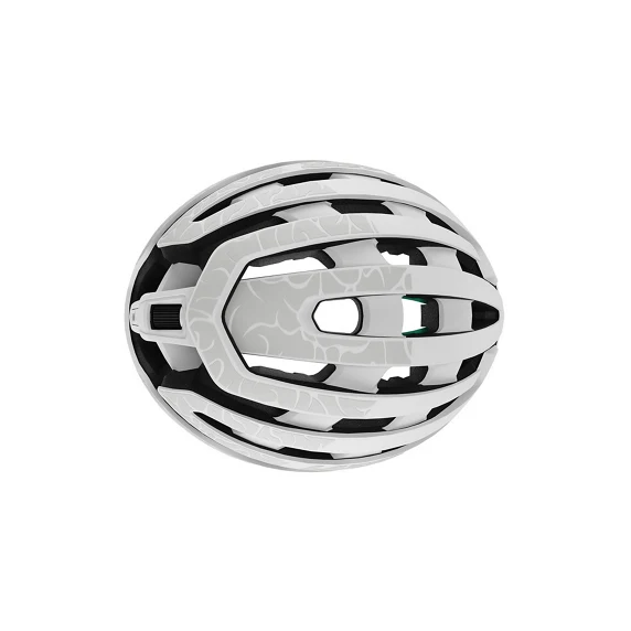 Casque Route LAZER Z1 KINETICORE Blanc Matt - Édition Limitée UYH Use Your Head + LED