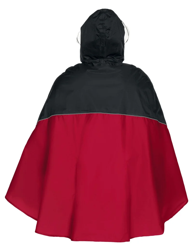 Poncho cycliste jaune avec visières latérales Covero II Vaude