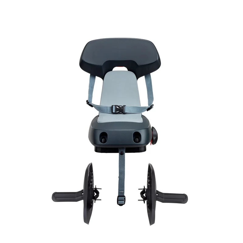 Siège enfant avec cale pieds Guppy Junior sur porte bagage arrière - Polisport