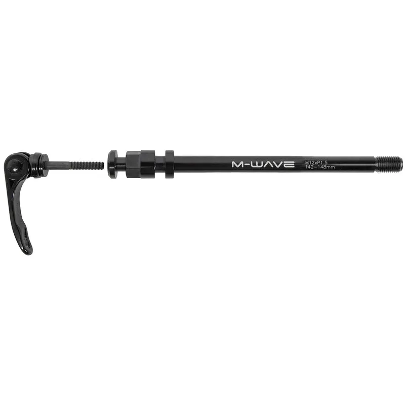Axe traversant universel 12 mm avec support de remorque vélo M-Wave
