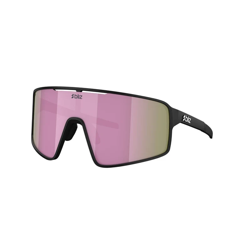 Lunettes BLIZ P001 S Noir Matt Ecran Marron Rose Multicolore