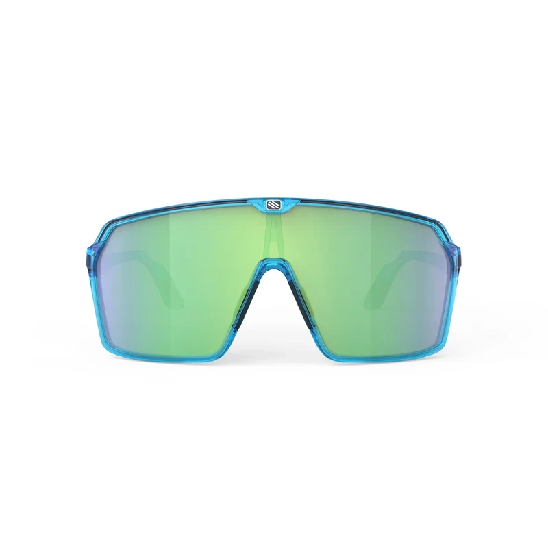Lunettes RUDY PROJECT SPINSHIELD Crystal Bleu Verres RP Optics Multilaser Green
