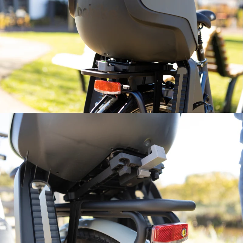 Siège vélo enfant arrière fixation MIK HD Go Bobike