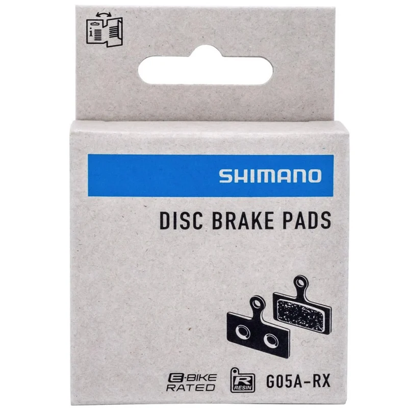Plaquettes frein à disque vélo organique Shimano G05A-RX Deore