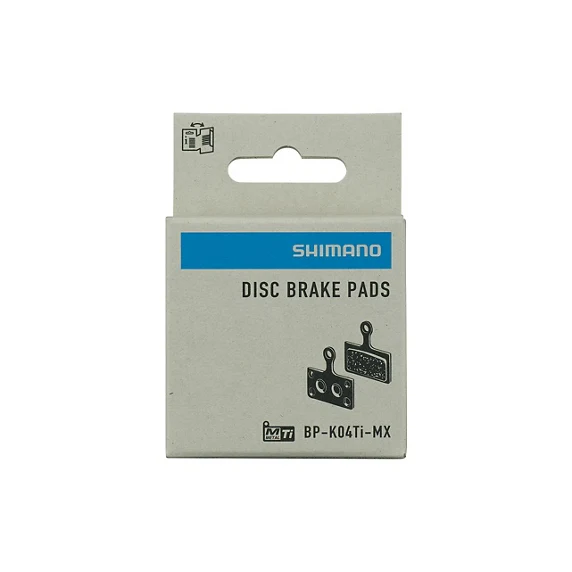 Plaquettes Métalliques SHIMANO K04TI-MX XTR/Dura Ace/Ultegra/105/Tiagra/GRX