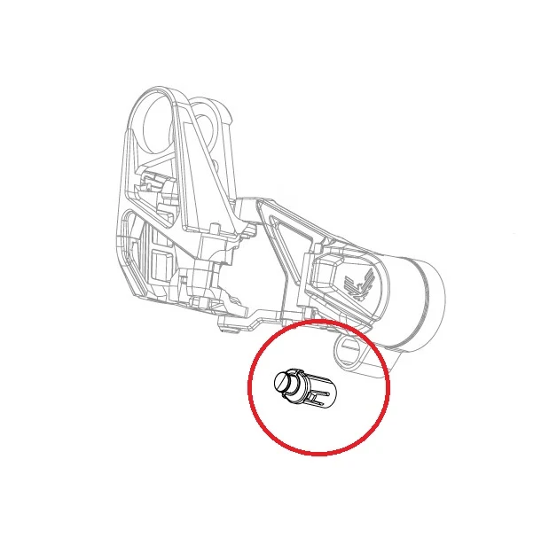 Setup Key / Cage Lock Dérailleur Arrière SRAM X0 T-Type Eagle AXS