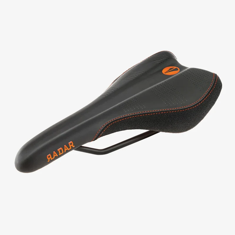 Selle SDG RADAR MTN Rails Titane-Alu Noir/Orange