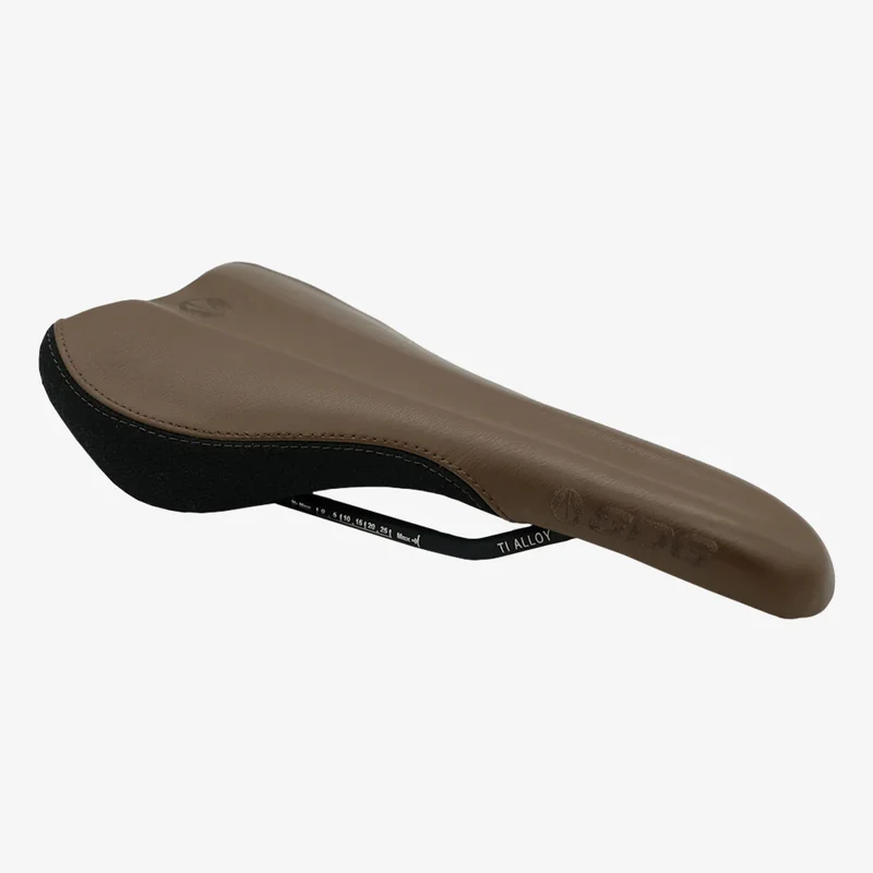 Selle SDG RADAR MTN Rails Titane-Alu Marron/Noir