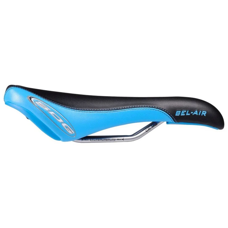 Selle SDG BEL-AIR RL Rails CrMo Noir/Bleu