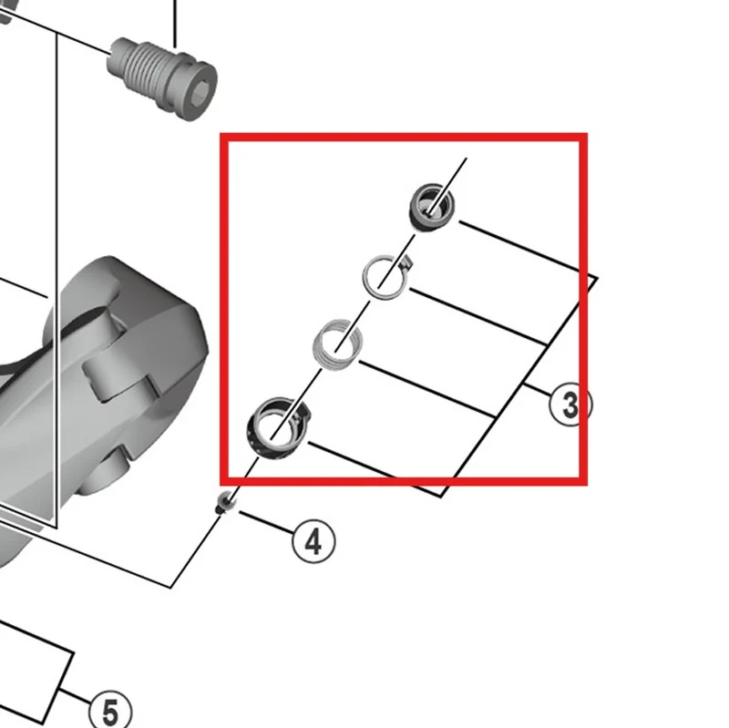 Vis de Serrage Cable de Dérailleur Arrière SHIMANO RD-R8000/RX820/RX810/RX812/RX800/RX822