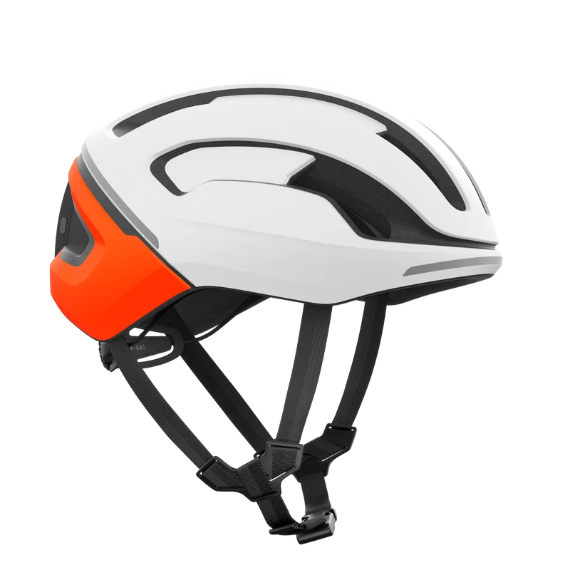 Casque Route POC OMNE BEACON MIPS Blanc/Orange Matt
