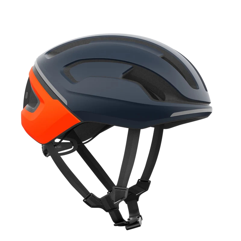 Casque Route POC OMNE BEACON MIPS Bleu/Orange Matt