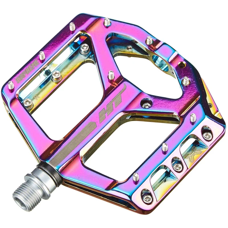 Pédales Plates HT COMPONENTS ANS10 SUPREME Pétrole
