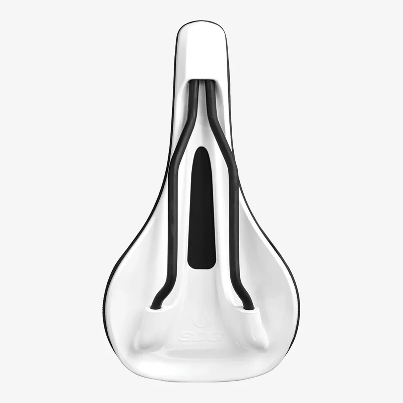 Selle SDG BEL-AIR V3 Rails Acier Noir/Blanc