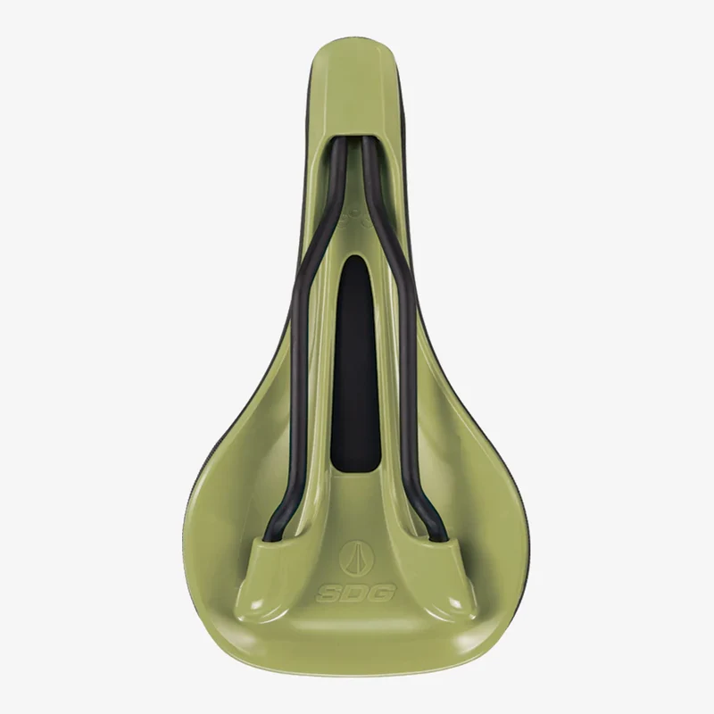 Selle SDG BEL-AIR V3 MAX Rails Lux-Alloy Noir/Vert