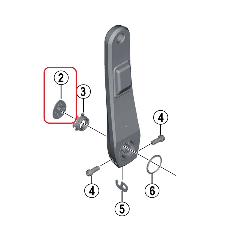 Cache Manivelle SHIMANO pour Pédalier FC-R9100-P