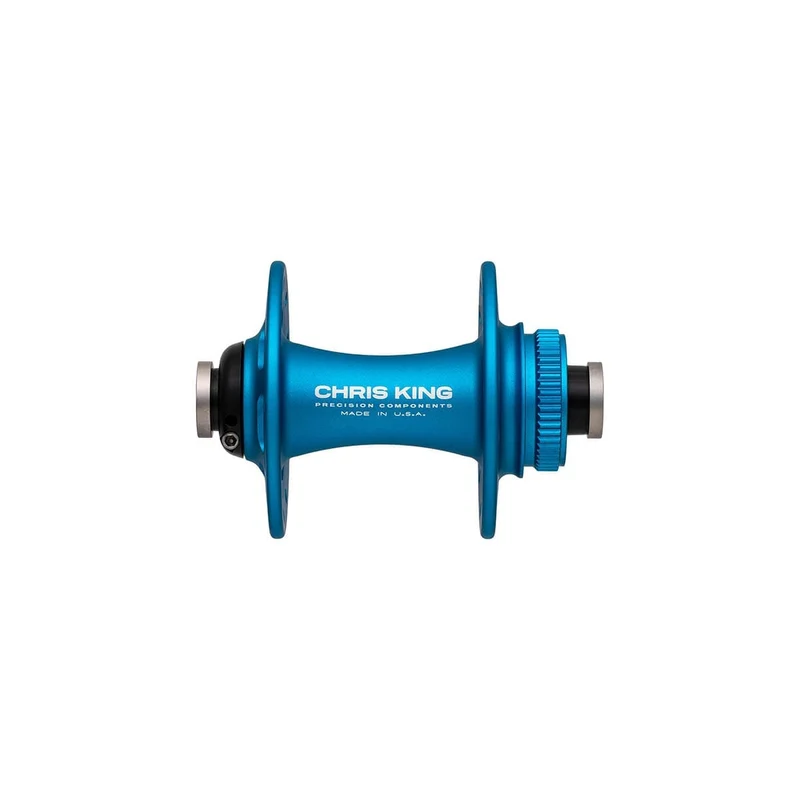 Moyeu Avant CHRIS KING R45D Céramique 12x100mm Center Lock Turquoise Mat