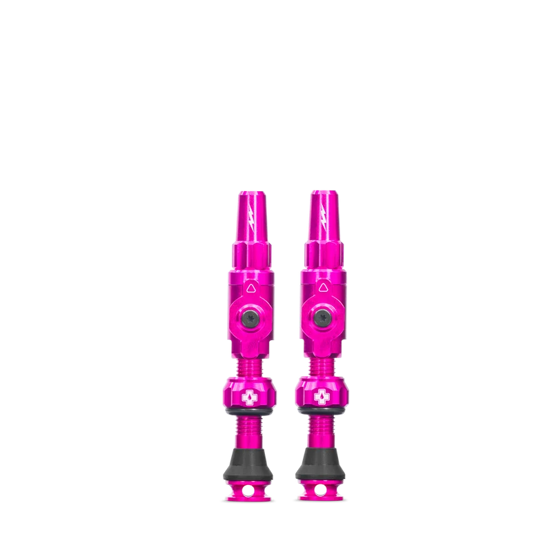 Valves Tubeless MUC-OFF Big Bore Lite (Presta) Médium Rose