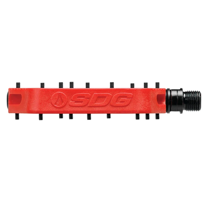 Pédales Plates SDG COMP Composite Rouge