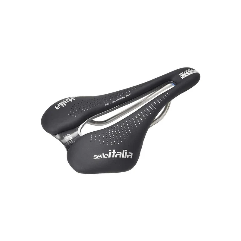 Selle SELLE ITALIA MAX SLR BOOST GEL SUPERFLOW L Rails TI316