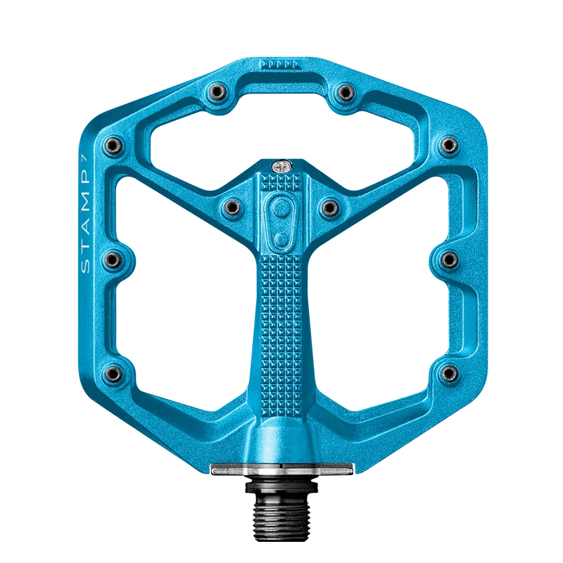 Pédales Plates CRANKBROTHERS STAMP 7 Small Bleu