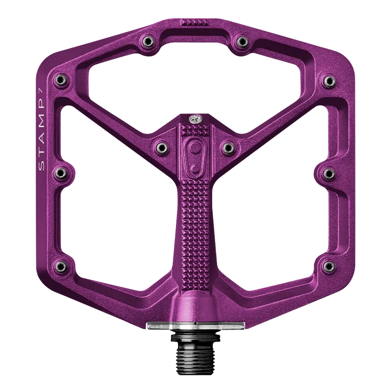 Pédales Plates CRANKBROTHERS STAMP 7 Large Violet
