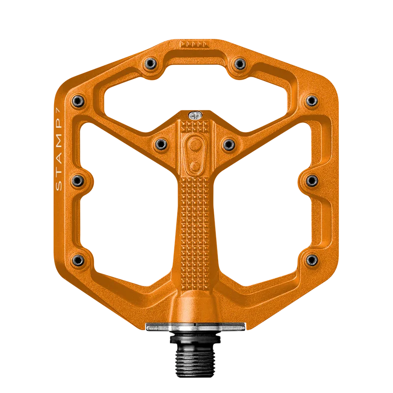 Pédales Plates CRANKBROTHERS STAMP 7 Small Orange